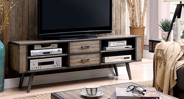 Midsize Midcentury-Style TV Stand